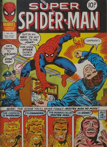 Super Spider-Man And The Titans #261 - Marvel / British - 1978
