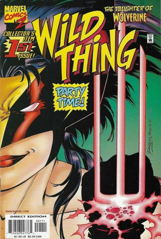 Wild Thing #1 2 3 4 - Marvel Comics - 1999