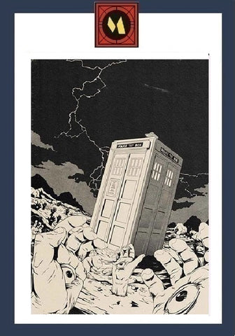 Doctor Who Circuit Breaker #2 - Titan Comics - 2026 - Cover E Color Your Own Variant