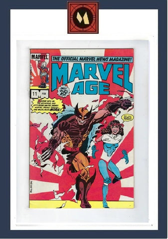 Marvel Age #11 - Marvel Comics - 1984
