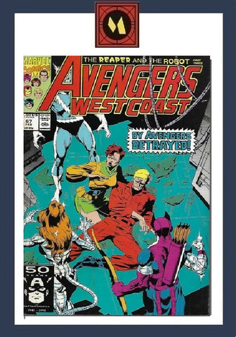Avengers West Coast #67 - Marvel Comics - 1991