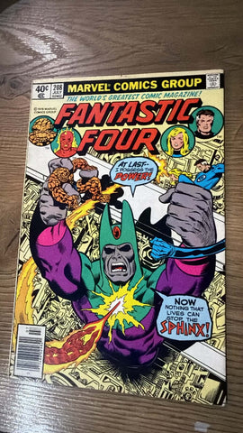 Fantastic Four #208 - Marvel Comics - 1979 - Newstand