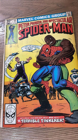 Peter Parker, Spectacular Spider-Man #53 - Marvel Comics - 1981