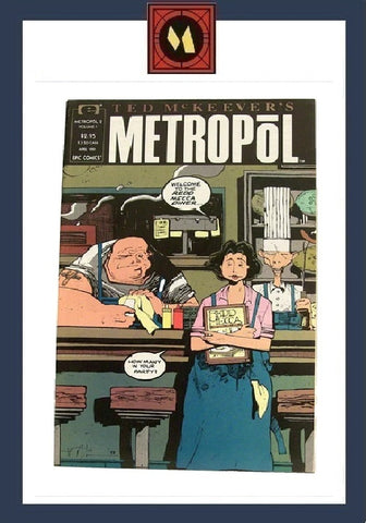 Ted McKeever's METROPOL #2 - Epic Comics - 1994