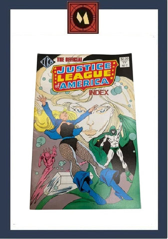 Official Justice League of America Index #7 - DC Comics - 1980