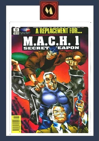 M.A.C.H.1 Secret Weapon #8 - Fleetway Comics - 1991