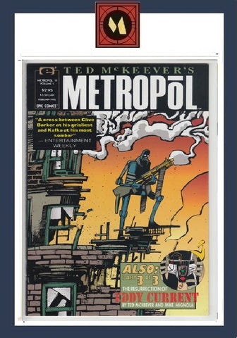 Metropol #11 - Epic Comics - 1992