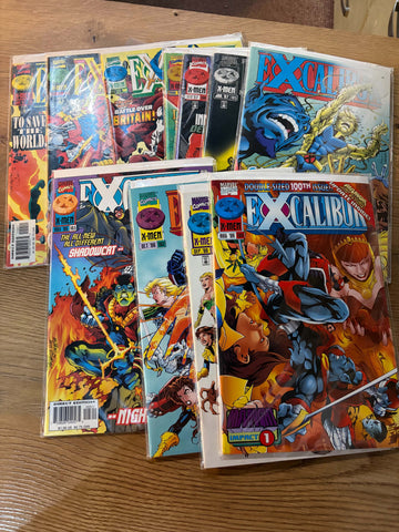 Excalibur #100 - 110 (11xComic Run) - Marvel Comics - 1996