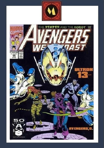 Avengers West Coast #66 - Marvel Comics - 1991