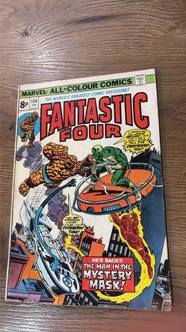 Fantastic Four #154 - Marvel Comics - 1975