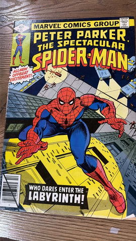 Peter Parker, Spectacular Spider-Man #35 - Marvel Comics - 1979
