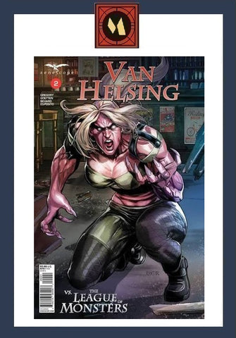 Van Helsing #2 - Zenescope - 2022 - "Vs. The League Of Monsters"