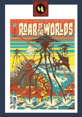 Godzilla's Monsterpiece Theatre: Roar Of The Worlds - IDW Dark - 2026 - Cvr A