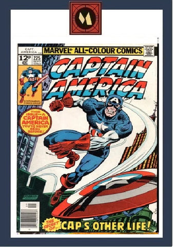 Captain America #225 - Marvel Comics - 1978 - Pence Copy