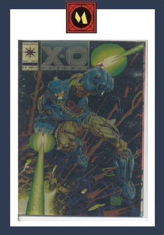 X-O Manowar #0 - Valiant Comics - 1992 - Foil