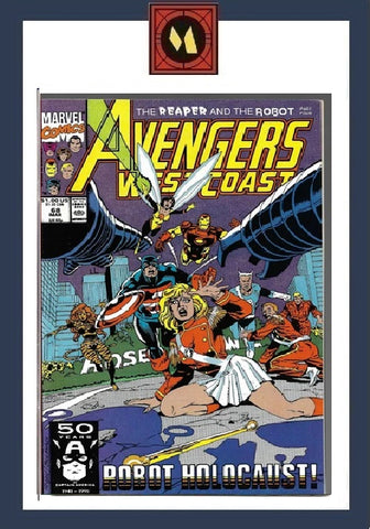 Avengers West Coast #68 - Marvel Comics - 1991