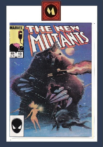 New Mutants #19 - Marvel Comics - 1984