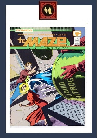 Maze Agency #5 - Comico - 1989