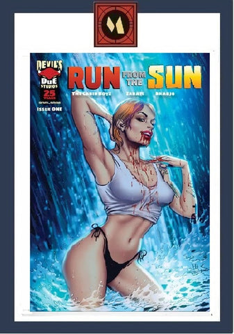 Run From The Sun #1 - Devil's Due - 2026 - Cover C Sanapo