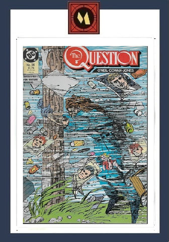 The Question #24 - DC Comics - 1989