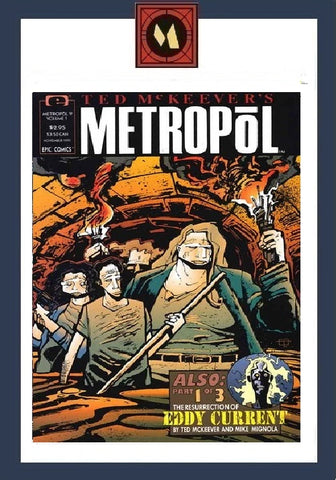 Metropol #9 - Epic Comics - 1991