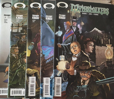 Mythstalkers #1 - #5 (5x Comics RUN) - Image Comics - 2003