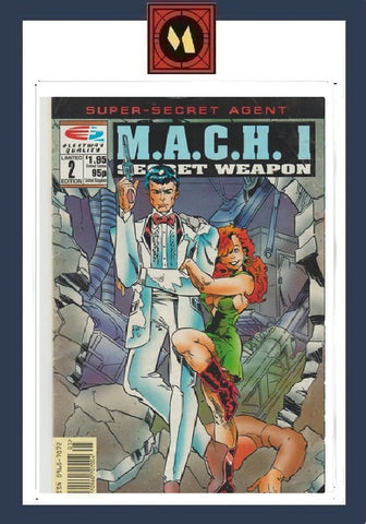 M.A.C.H.1 Secret Weapon #2 - Fleetway Comics - 1991