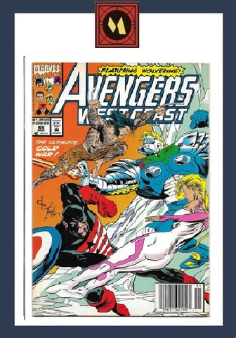 Avengers West Coast #88 - Marvel Comics - 1992