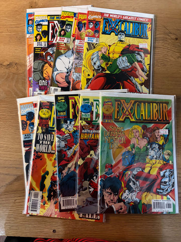 Excalibur #107 - 116 (10xComic Run) - Marvel Comics - 1997