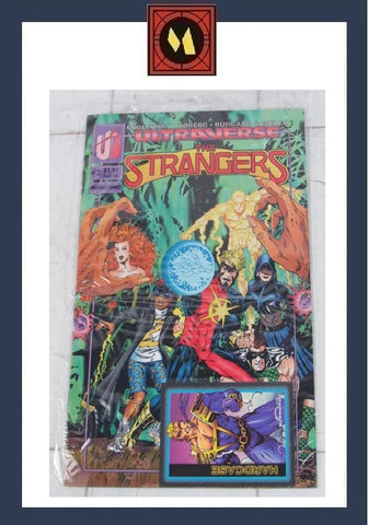 Ultraverse The Strangers #2 - Malibu Comics - 1993 - With Card