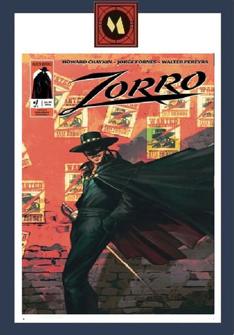 Zorro #1 - Alien Books - 2026 - Cover B Tomaselli