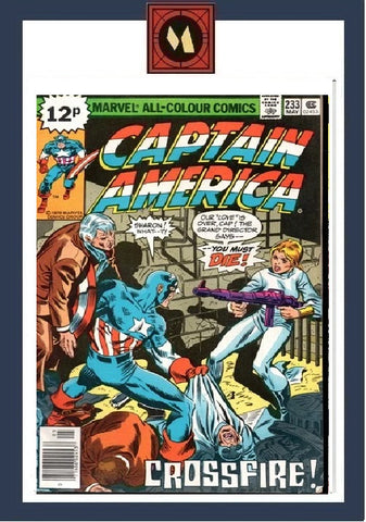 Captain America #233 - Marvel Comics - 1979 - Pence Copy
