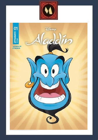 Aladdin #1 - Dynamite Comics - 2026 - Cover D Cartoon Head