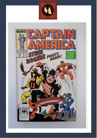 Captain America #337 - Marvel Comics - 1987