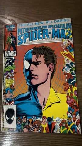 Peter Parker, Spectacular Spider-Man #120 - Marvel Comics - 1986