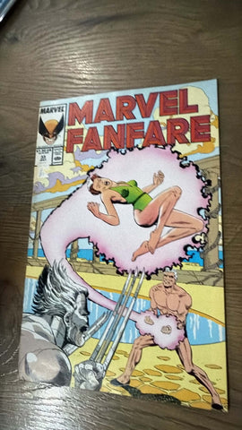 Marvel Fanfare #33 - Marvel Comics - 1987