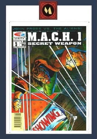 M.A.C.H.1 Secret Weapon #5 - Fleetway Comics - 1991