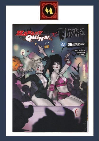 Harley Quinn X Elvira #6 - Dynamite - 2026 - Cover D