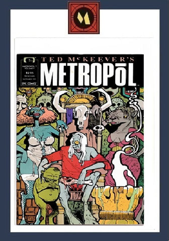 Metropol #7 - Epic Comics - 1991