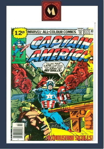 Captain America #227 - Marvel Comics - 1978 - Pence Copy