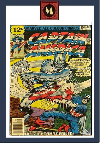 Captain America #226 - Marvel Comics - 1978 - Pence Copy
