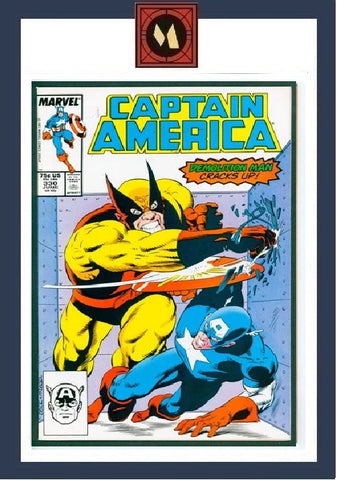 Captain America #330 - Marvel Comics - 1987