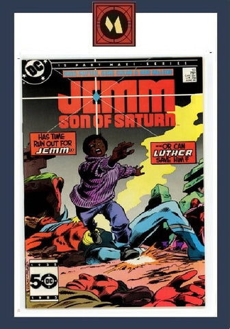 Jemm Son of Saturn #10 - DC Comics - 1985