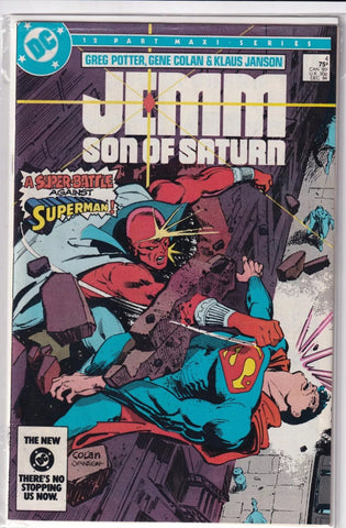 Jemm Son of Saturn #4 - DC Comics - 1985 - Mini-Series