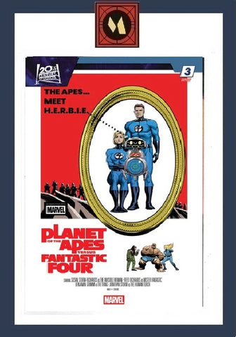 Planet of the Apes vs Fantastic Four #3 - Marvel Comics - 2026