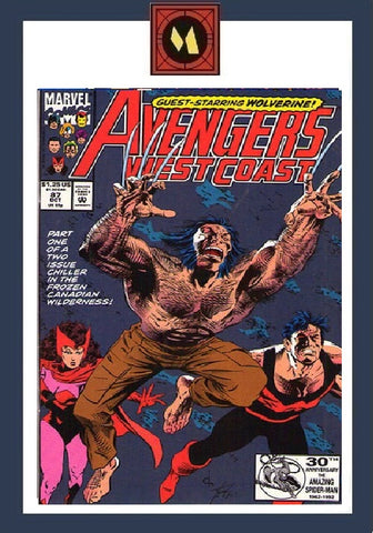 Avengers West Coast #87 - Marvel Comics - 1992