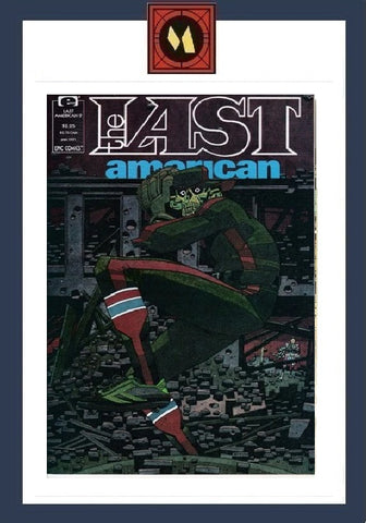 The Last American #2 - Epic Comics - 1991