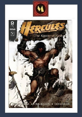 Hercules: The Knives of Kush #5 - Radical Comics - 2009