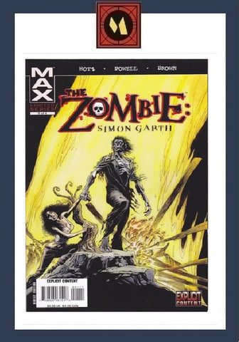 The Zombie Simon Garth #1 - Max Comics - 2008