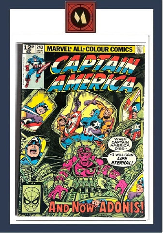 Captain America #243 - Marvel Comics - 1979